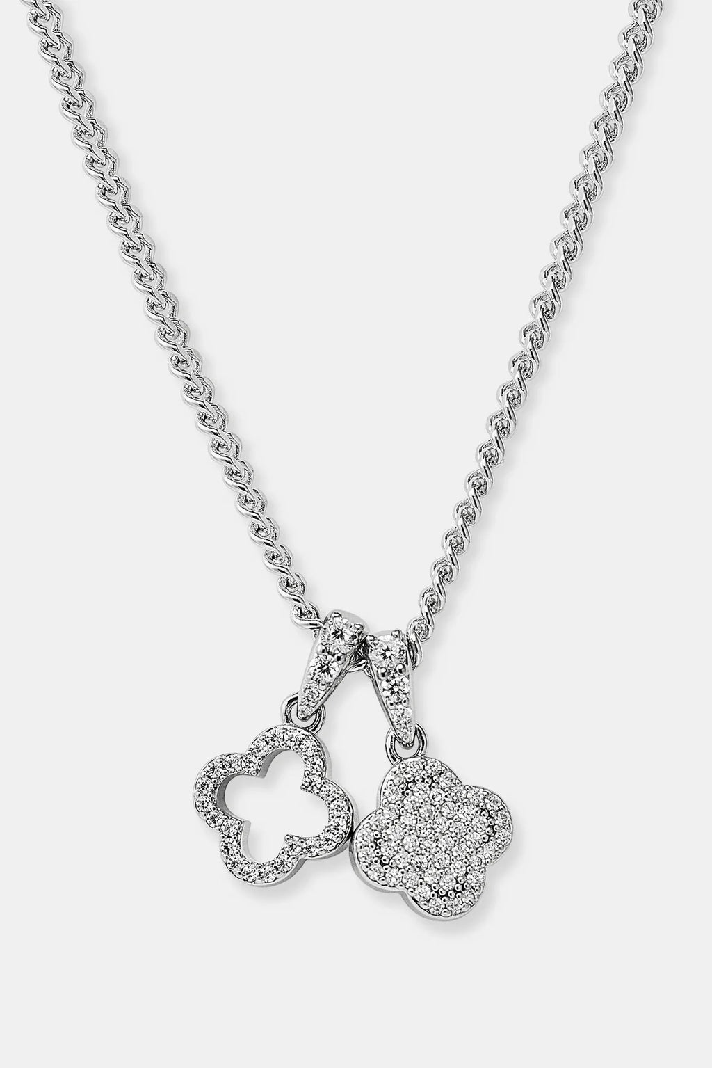 Bloomlight Silver Necklace