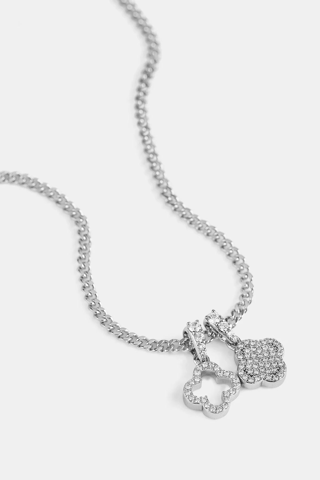 Bloomlight Silver Necklace