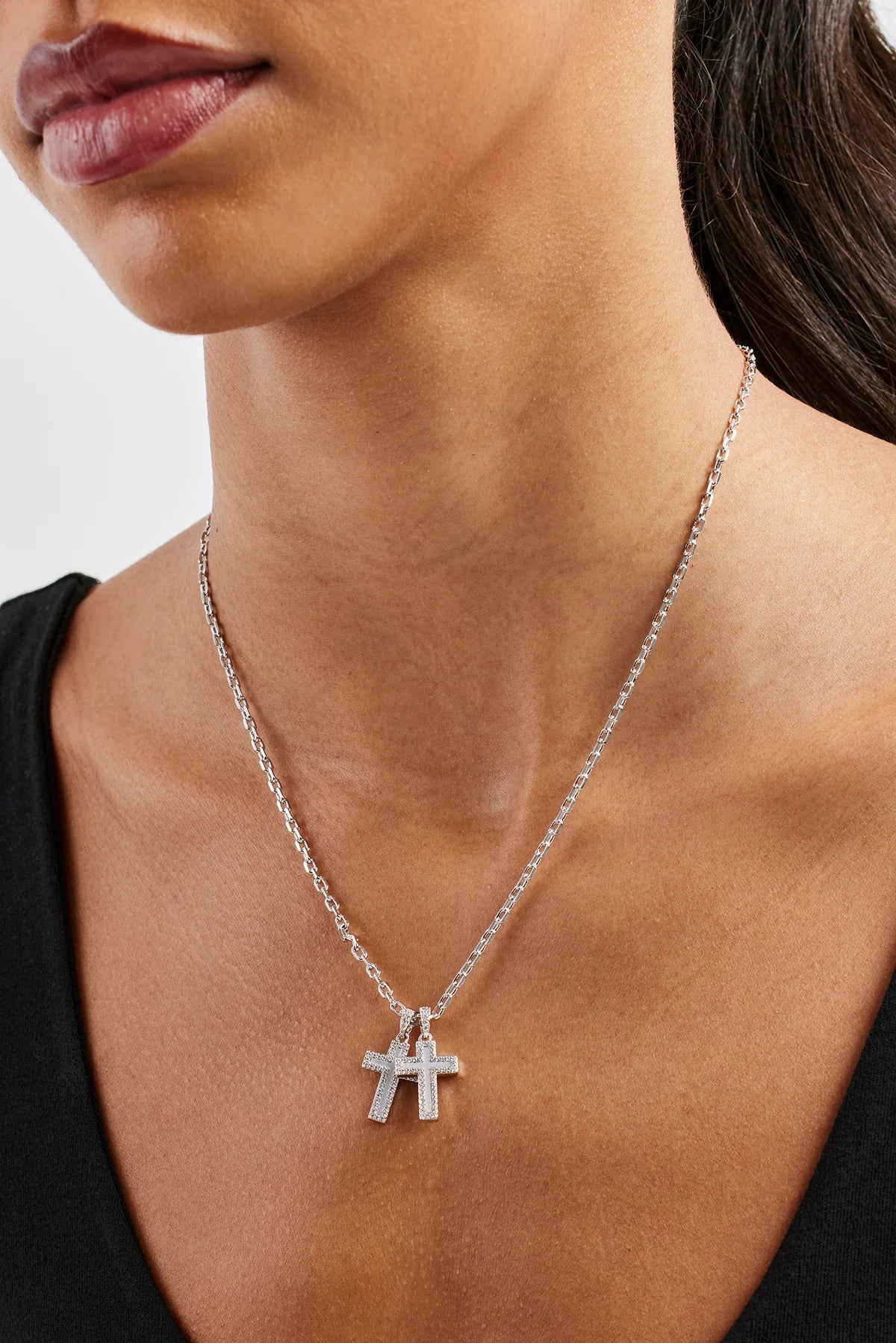 Diamond Cross Necklace