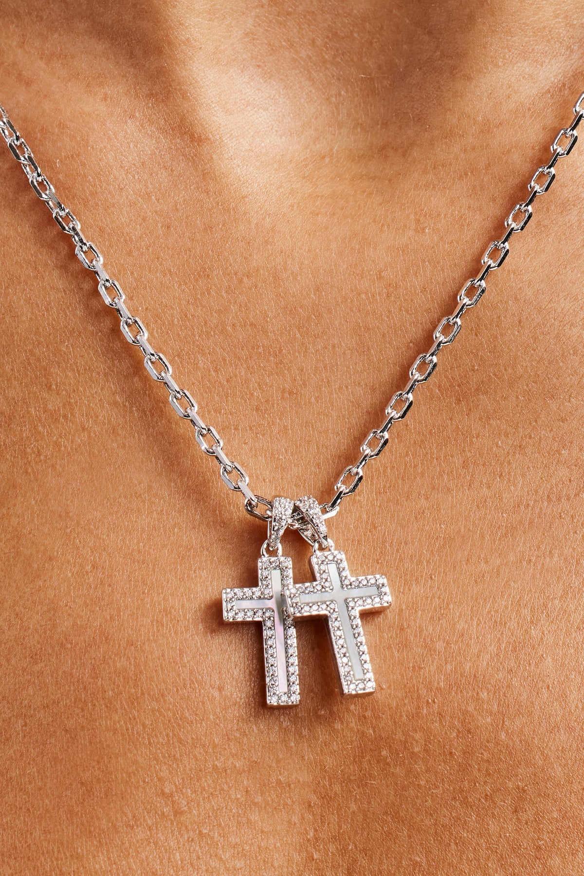 Diamond Cross Necklace