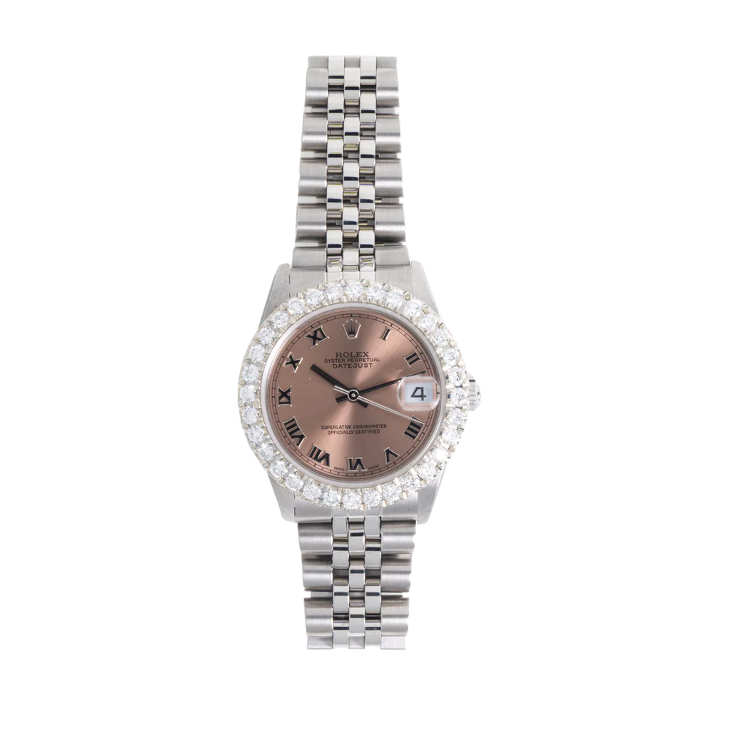 Rolex Datejust With Diamond Bezel