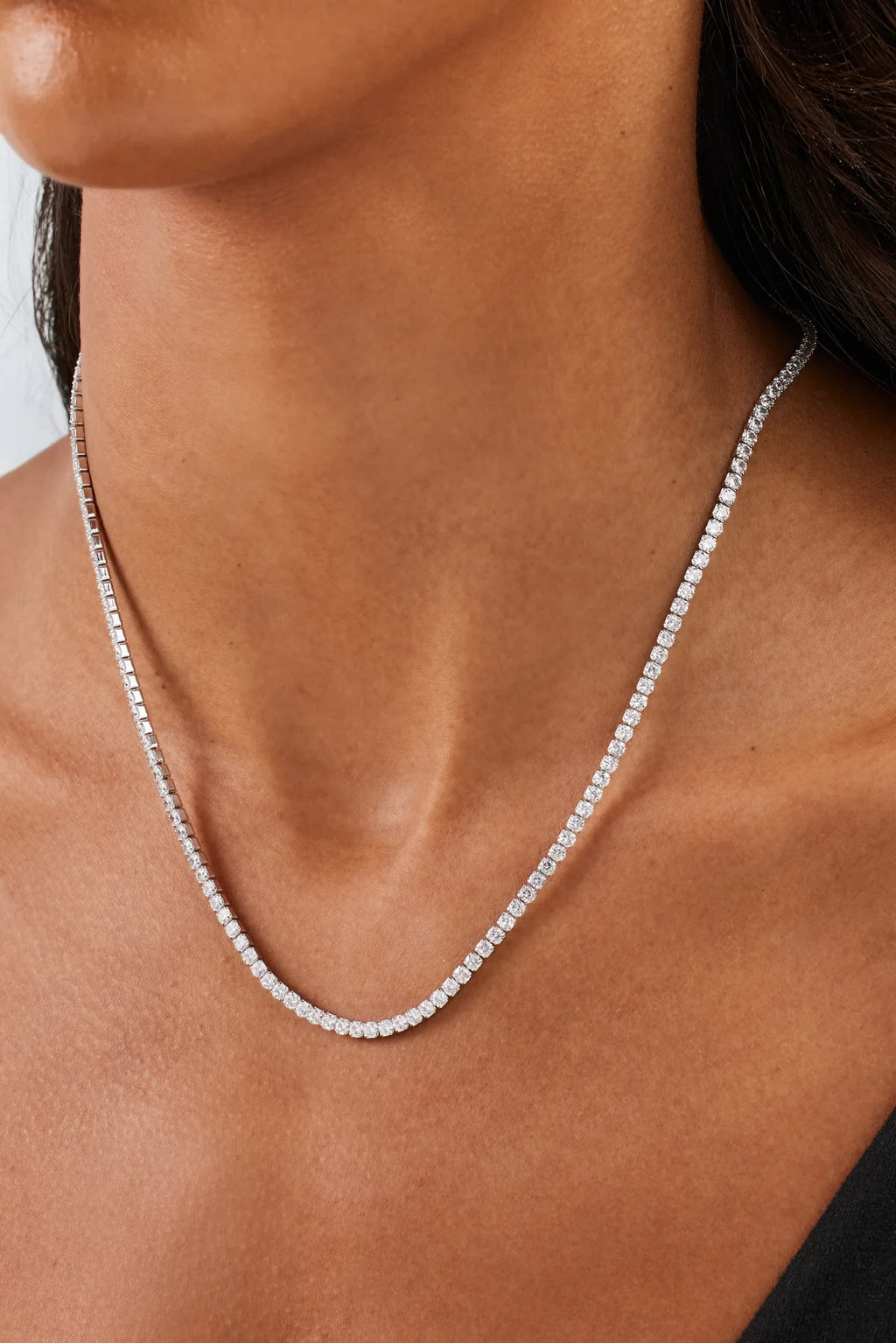 Crystal Diamond Necklace